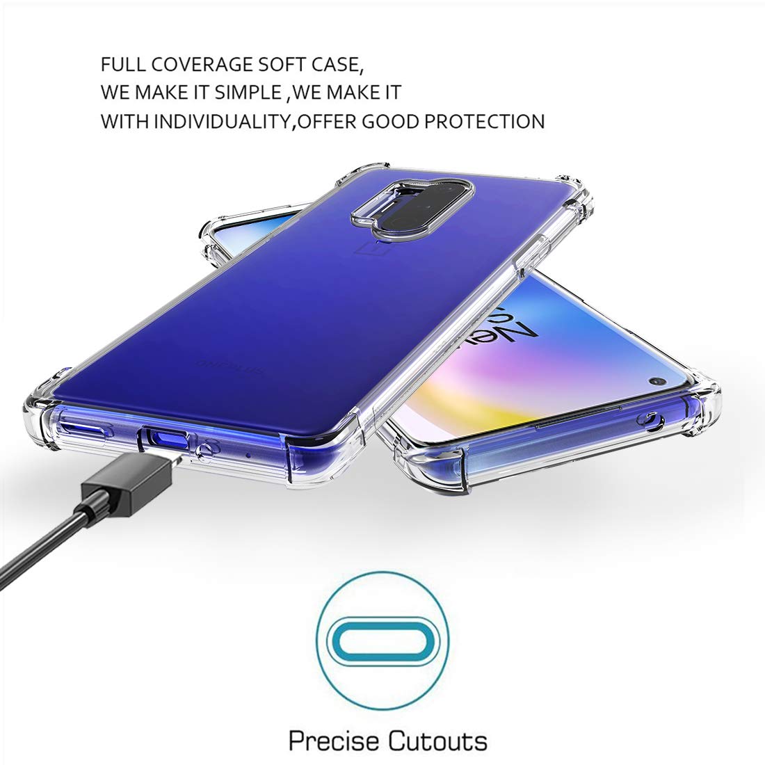 スマホアクセサリー oneplus 8 pro New Original Official OnePlus 8 Pro 8 Sandstone Bumper Cyan